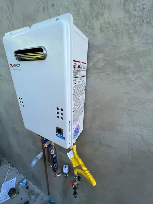 Tankless water heater installation for Culpeper homes
